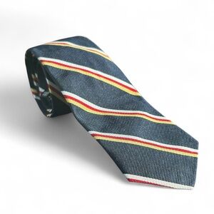 ROBERT TALBOTT Men’s Necktie Hand Sewn USA All Silk Classic Tartan Stripe